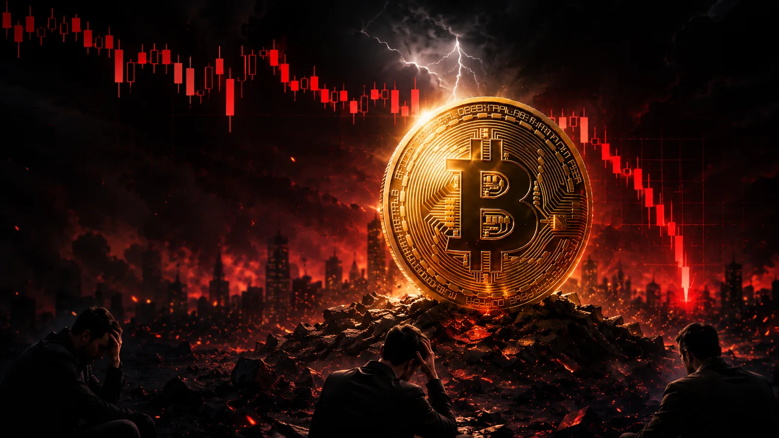 Más de la mitad del suministro de bitcoin en pérdidas no realizadas, una señal histórica de suelo de mercado