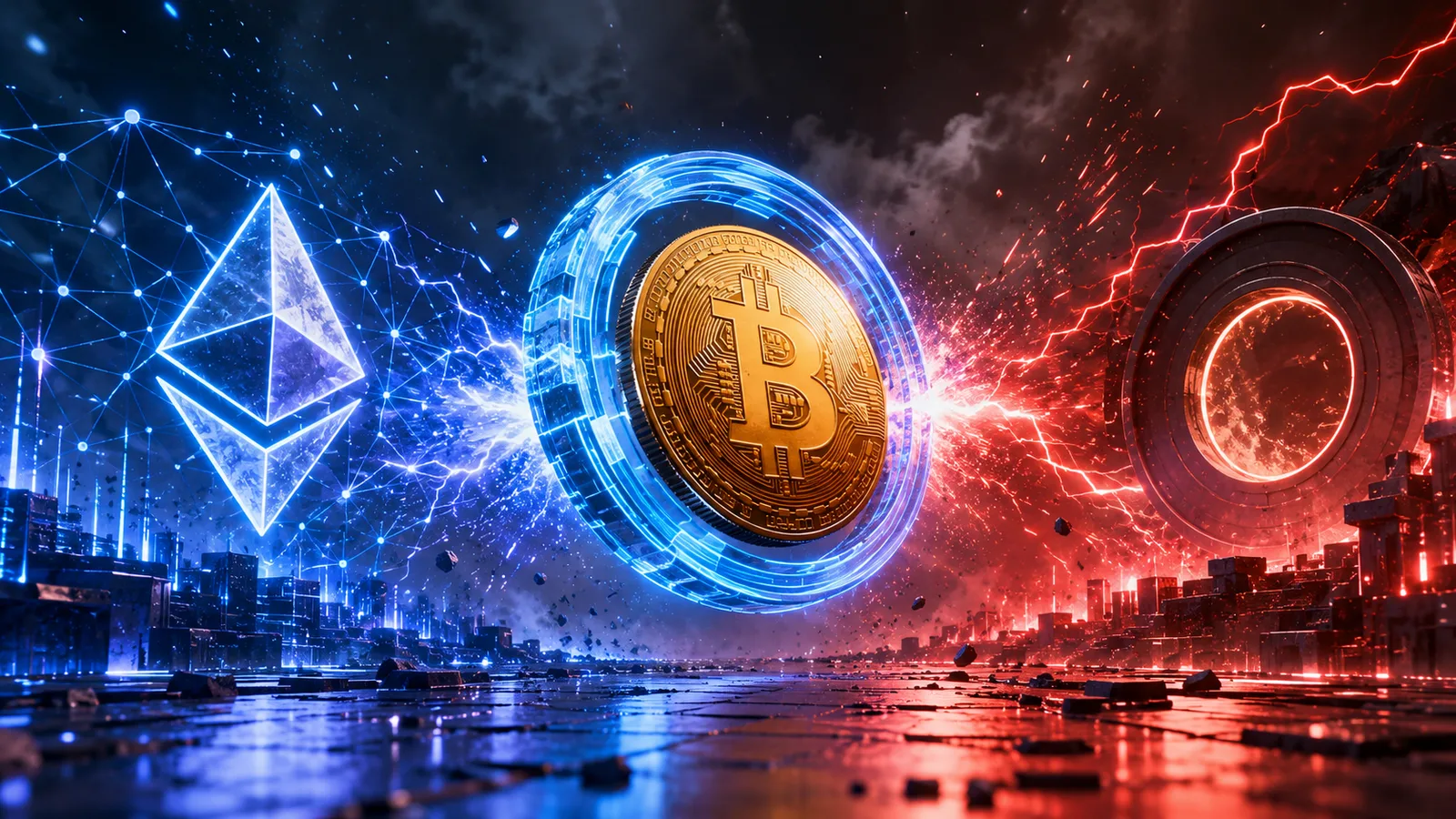 Circle lanza cirBTC en Ethereum y entra en la guerra del bitcoin envuelto contra Coinbase. Fuente: Imagen creada con Inteligencia Generativa
