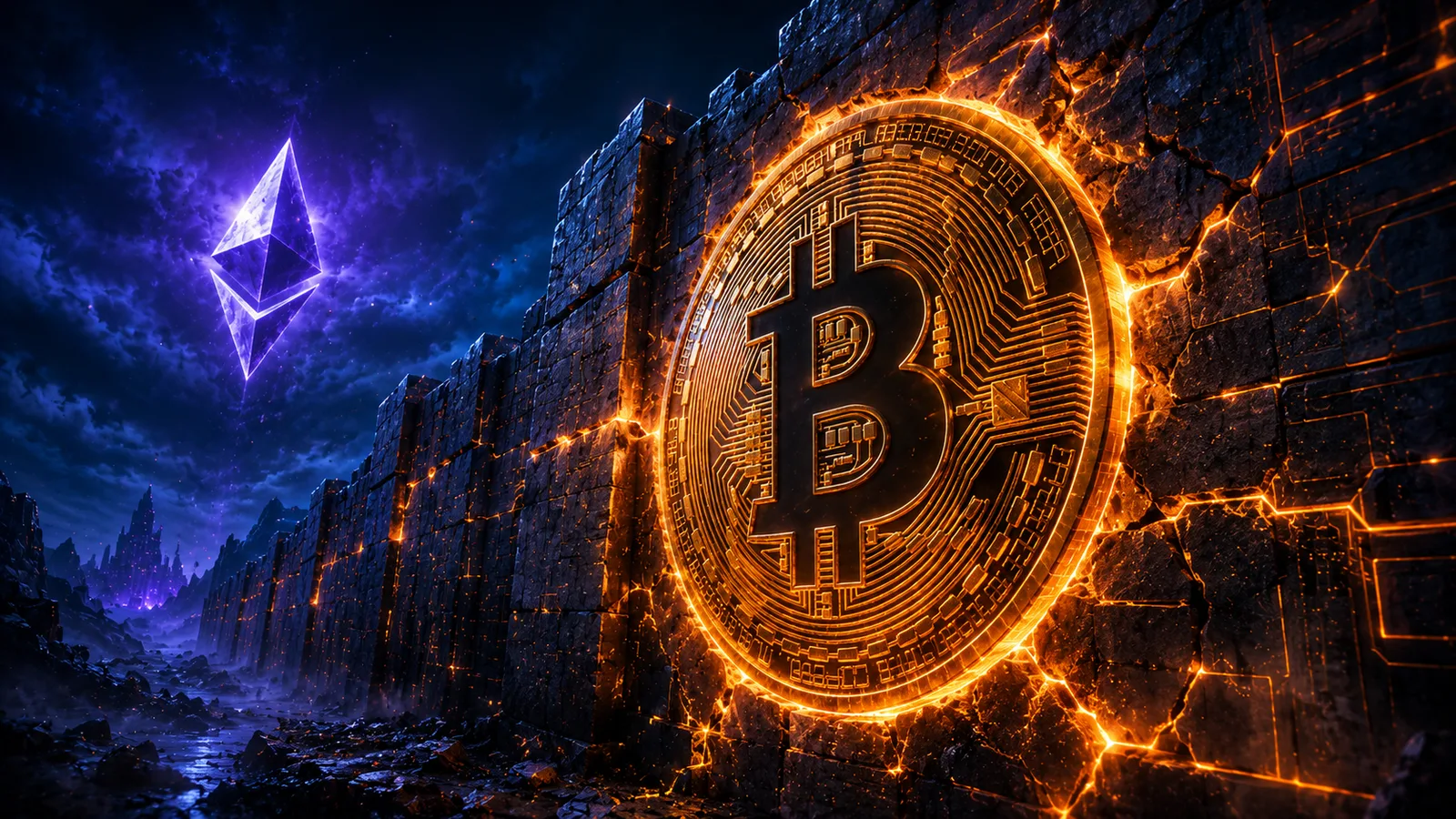 Cuánto costaría atacar Bitcoin: los 8.000 millones de dólares que reabren el duelo con Ethereum