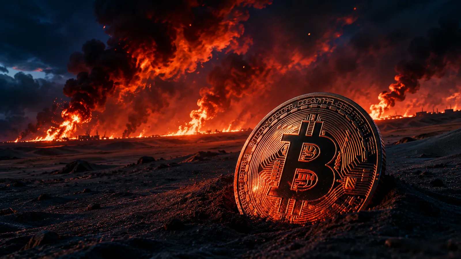La escalada entre EE. UU. e Irán borra 80.000 millones de dólares del mercado cripto en horas