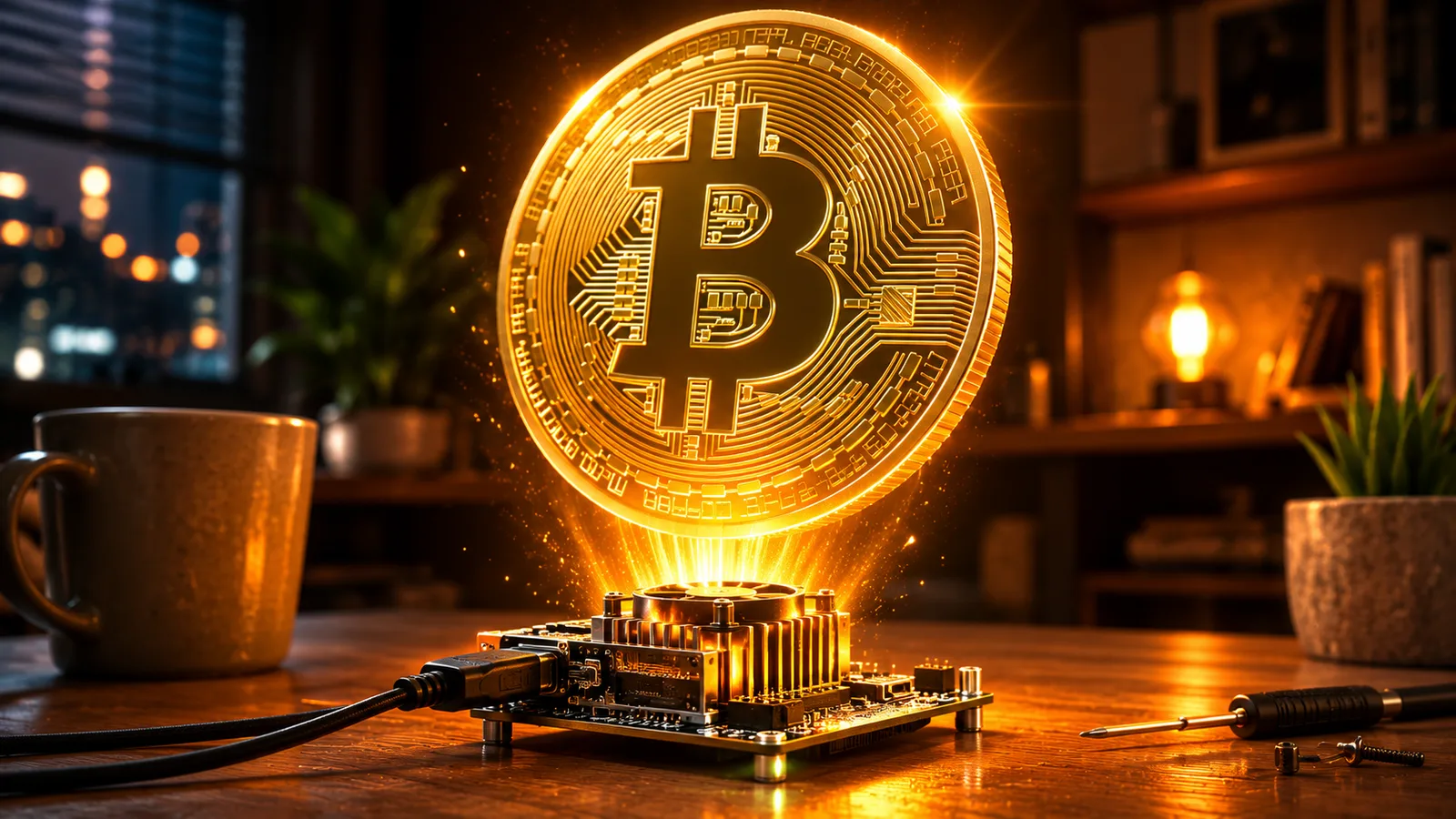 Un minero en solitario gana 200.000 dólares en bitcoin con un equipo de 150
