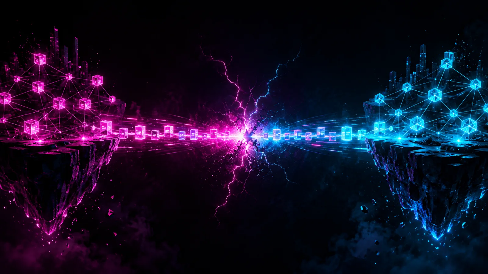 Puente de luz entre dos blockchains con una chispa de riesgo, qué es un bridge cripto